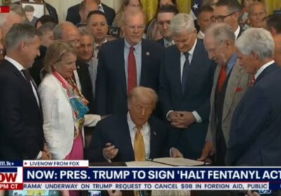 🇺🇸 | Trump firma la “Halt Fentanyl Act”, que reclasifica el fentanilo como una…