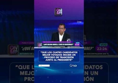 Empresario sugiere que candidatos más votados hagan transición con Arce