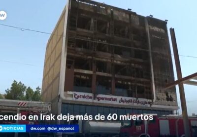 Más de 60 muertos en un incendio en un centro comercial en #Irak El…