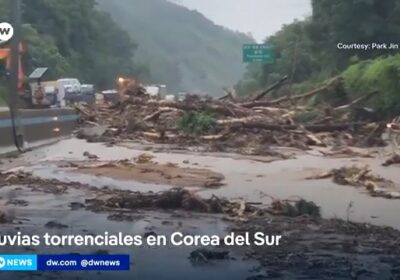 Al menos tres muertos y más de mil evacuados por inundaciones en #CoreaDelSur El…