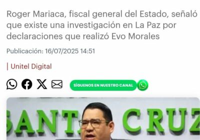 El Fiscal General anuncia el proceso penal número 16 en mi contra. A estas…