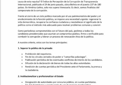 Estas cosas vemos, denunciamos y quisiéramos como parte de la sociedad que cambien. Desde…