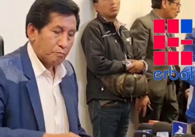 Félix Ajpi, vocero de Andrónico Rodríguez, explica las razones de la ausencia del candidato…