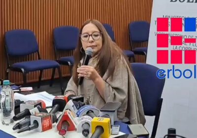 La Viceministra de Transparencia confirma que está en investigación el caso referido a la…