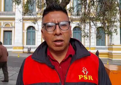 #GrupoFides | #ANF Nasario Peñaranda, dirigente del PSR, informó que se desmarcaron de la…