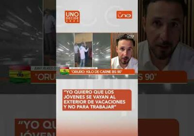 Juan Pablo Velasco expresó sus deseos para los jóvenes del país