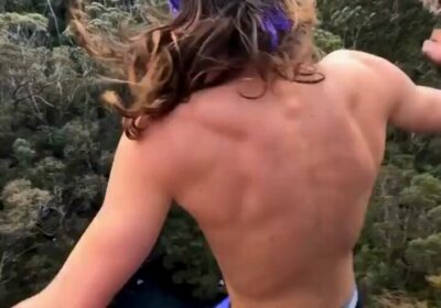 🇦🇺 | Vali Graham, de 21 años, intentó batir el récord de “death dive”…