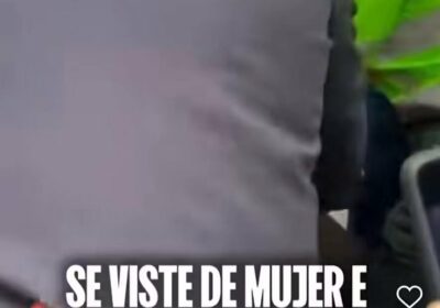 🇵🇪 | Un pervertido disfrazado de mujer ingresó al baño de un colegio en…