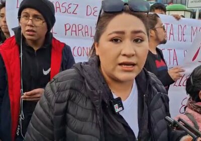 #GrupoFides | #ANF Boleteras, esposas e hijos de choferes de flotas interdepartamentales protestan exigiendo…