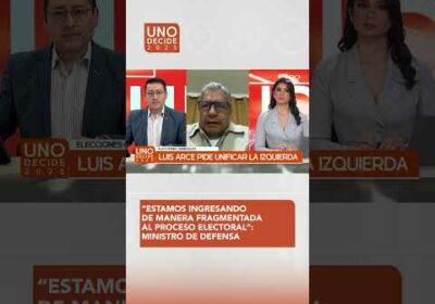 Ministro advierte que el Bloque Popular va dividido a las elecciones
