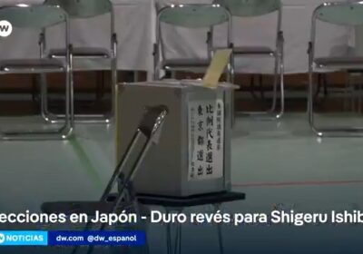 Nuevo revés electoral para el primer ministro de Japón Según proyecciones de medios locales,…