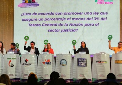 #GrupoFides | #AND Mucho discurso, poca propuesta: candidaturas evaden compromisos claros en justicia para…