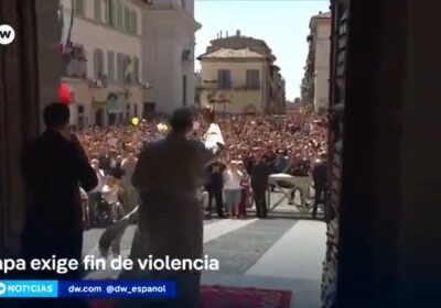 Papa exige fin de violencia León XIV pidió el fin del «uso indiscriminado de…