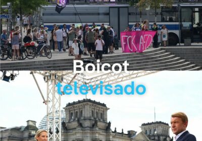 Protesta entorpece entrevista a líder de la ultraderecha alemana, Alice Weidel La tradicional entrevista…