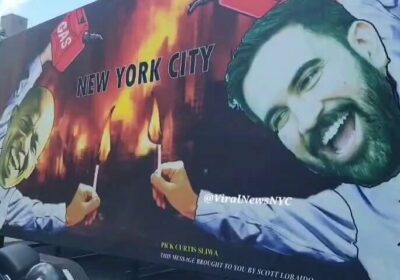 🇺🇸🇮🇹 | Italianos contra el Comunismo protestaron hoy frente a la oficina del candidato…