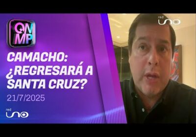 Camacho debe declarar en Santa Cruz este viernes por el caso “Decretazo”, en Que No Me Pierda