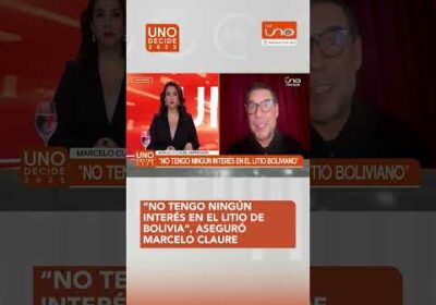 Claure asegura que no tiene ningún interés en el litio boliviano