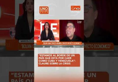 Claure lamenta la crisis del país