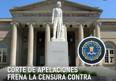 🇺🇸‼️ | La Corte de Apelaciones del anuló la orden de silencio que impedía…