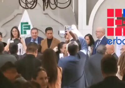 Andrónico Rodríguez participó de un conversatorio con la federación de empresarios de La Paz.…