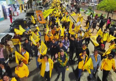 Desde la Capital se alza la voz de la liberación de Bolivia del modelo…