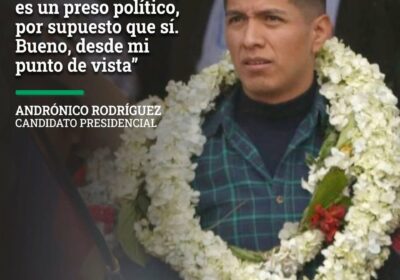 Recientemente el presidente del Senado, hombre de confianza del Gobierno de Arce, reconoció públicamente…