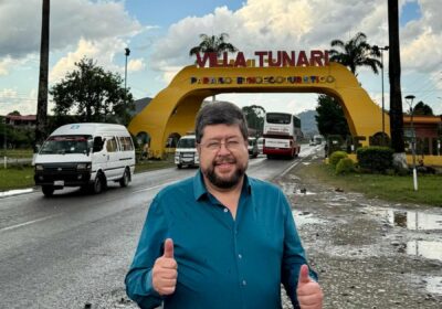 Llegué a Villa Tunari, trayendo un mensaje para los productores de fruta. Es posible…