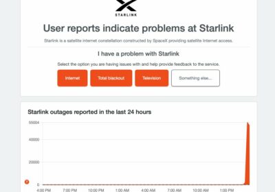 🇺🇸 | URGENTE — Starlink sufre una caída global de servicio, dejando sin conexión…