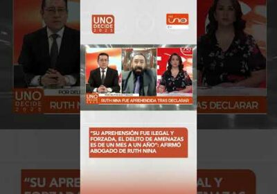 Abogado de Ruth Nina califica su aprehensión de ilegal y forzada