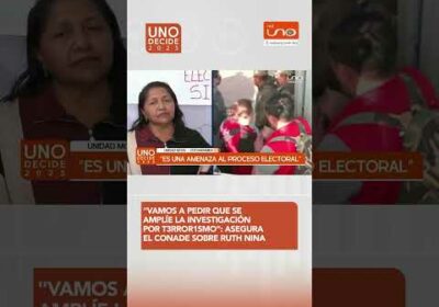 CONADE pedirá ampliar investigación contra Ruth Nina