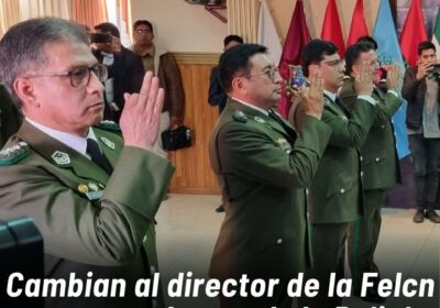 El ministro de Gobierno, Roberto Ríos, posesionó a las nuevas autoridades de la entidad…