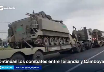 Contiúan los combates fronterizos entre Tailandia y Camboya #Tailandia y #Camboya volvieron a enfrentarse…
