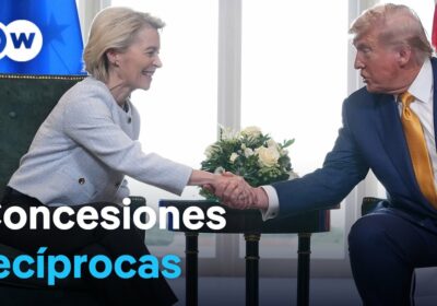 Europa logra reducir los aranceles de Trump a la mitad La Unión Europea y…