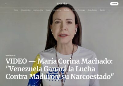 🇻🇪 | María Corina Machado conmemora el 28J denunciando a Maduro como líder de…