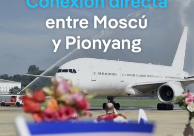 Moscú reanuda vuelos comerciales con Corea del Norte El vuelo que conecta directamente a…