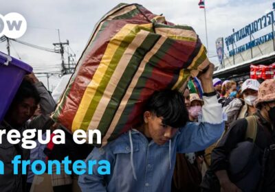 Tailandia y Camboya acuerdan un alto el fuego La tregua fue alcanzada con la…