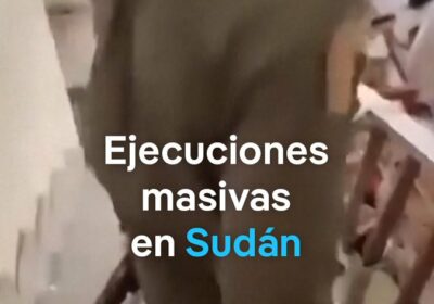 Paramilitares sudaneses toman Darfur y matan a 460 personas Múltiples videos en redes sociales…