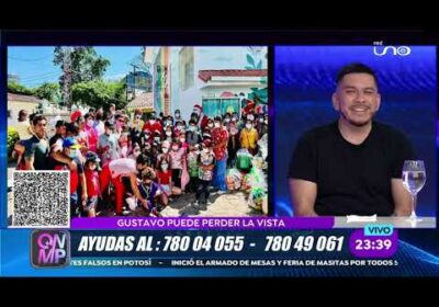 Gustavo Vaca necesita tu ayuda para no perder la vista