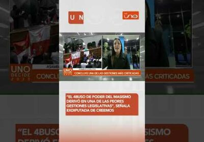 María René Álvarez critica el abuso de poder del MAS y destaca logros de la oposición