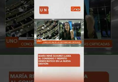 María René Álvarez llama al consenso y respeto democrático en la nueva gestión
