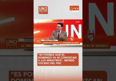 Domingo podría saber nombres de ministros