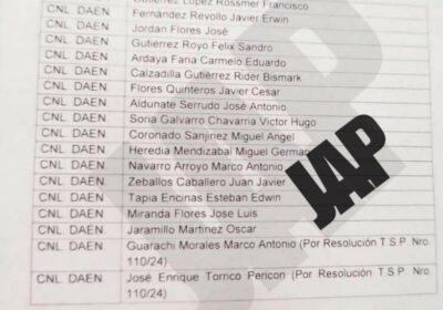 La idea es a dejarle al próximo gobierno ¿nuevos generales servidos? Por instrucción superior…