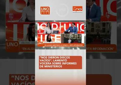 Ministerios recelosos con información