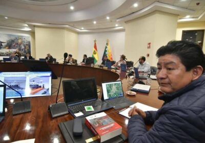 Última reunión de gabinete del gobierno de Luís Arce. Presentan renuncia colectiva cada uno…