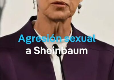 Un hombre agrede sexualmente a la presidenta de México, Claudia Sheinbaum La mandataria mexicana…