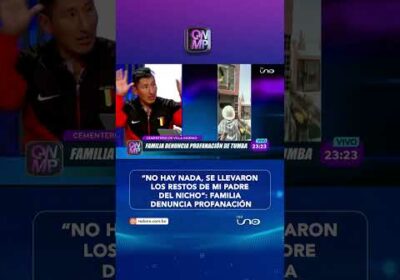 Familia denuncia profanación y robo de restos en cementerio