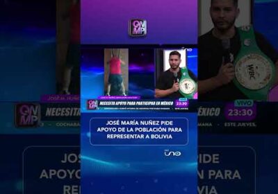 José María Nuñez pide apoyo para competir en México