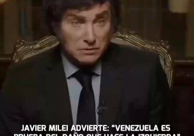 🇦🇷🇻🇪‼️ | Javier Milei destrozó nuevamente al socialismo en plena mención al régimen de…