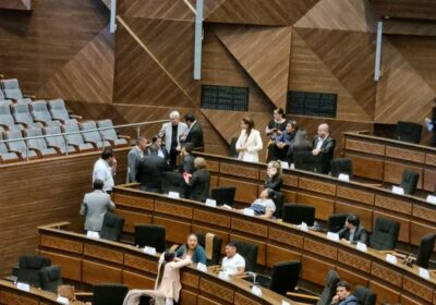 La sesión de la Cámara de Diputados estaba convocada para retomarse a las 13:00,…