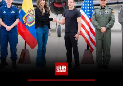 🇺🇸🇪🇨‼️ | La secretaria de Seguridad Nacional, Kristi Noem, se reunió con el presidente…